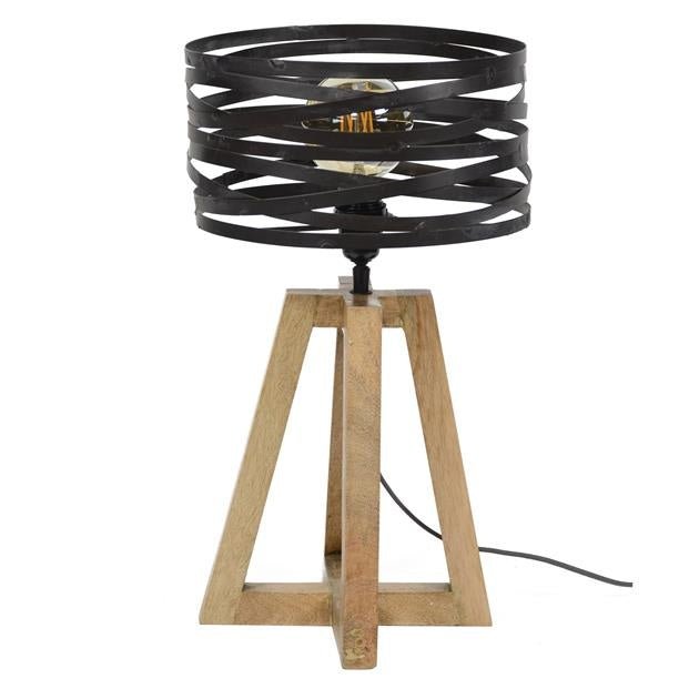TwistLamp - Industriële Holz Lampe