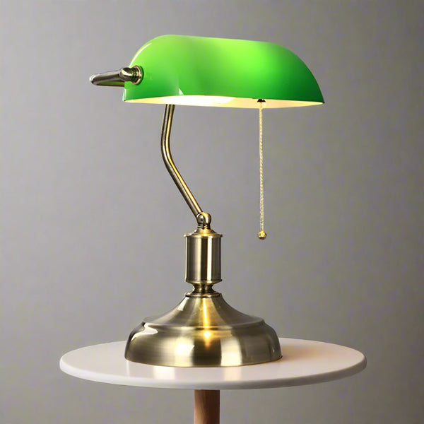 Eureka – Europäische Glas Tischlampe