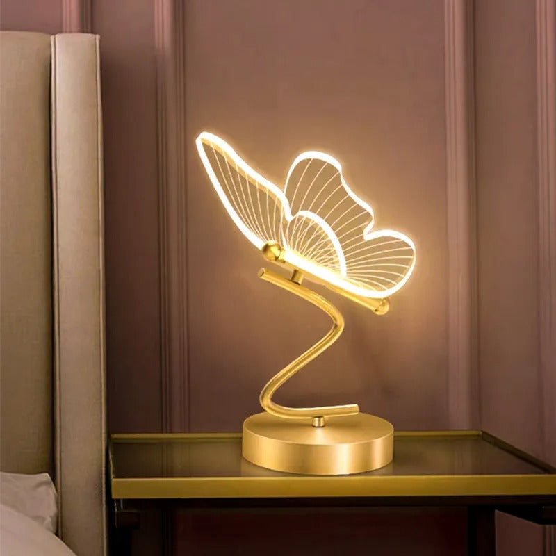 LichtVlinder - Moderne & Luxus Schmetterling Tischlampe