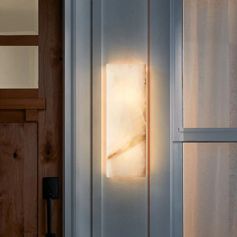 Marblux – Außenwandleuchte aus Marmor für stilvolle Beleuchtung