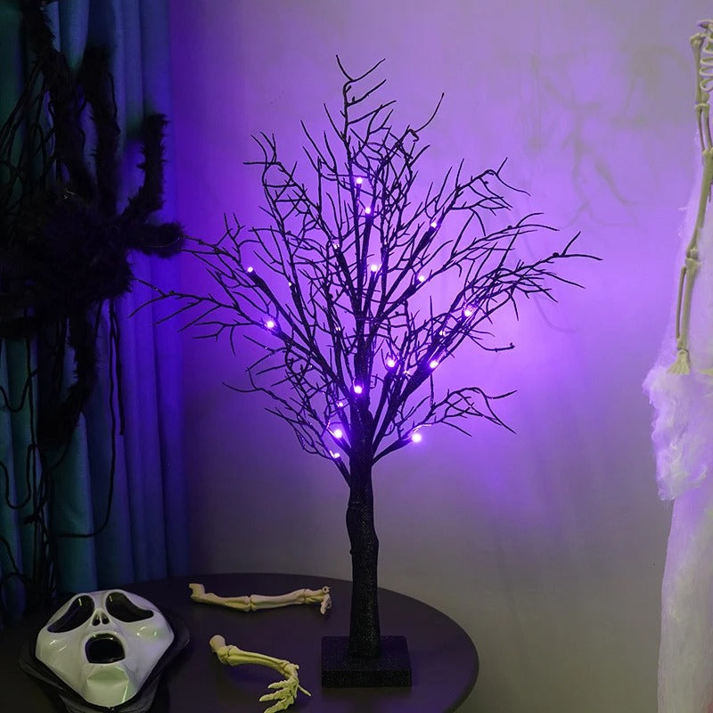 Halloween LED Kürbis Baum Licht