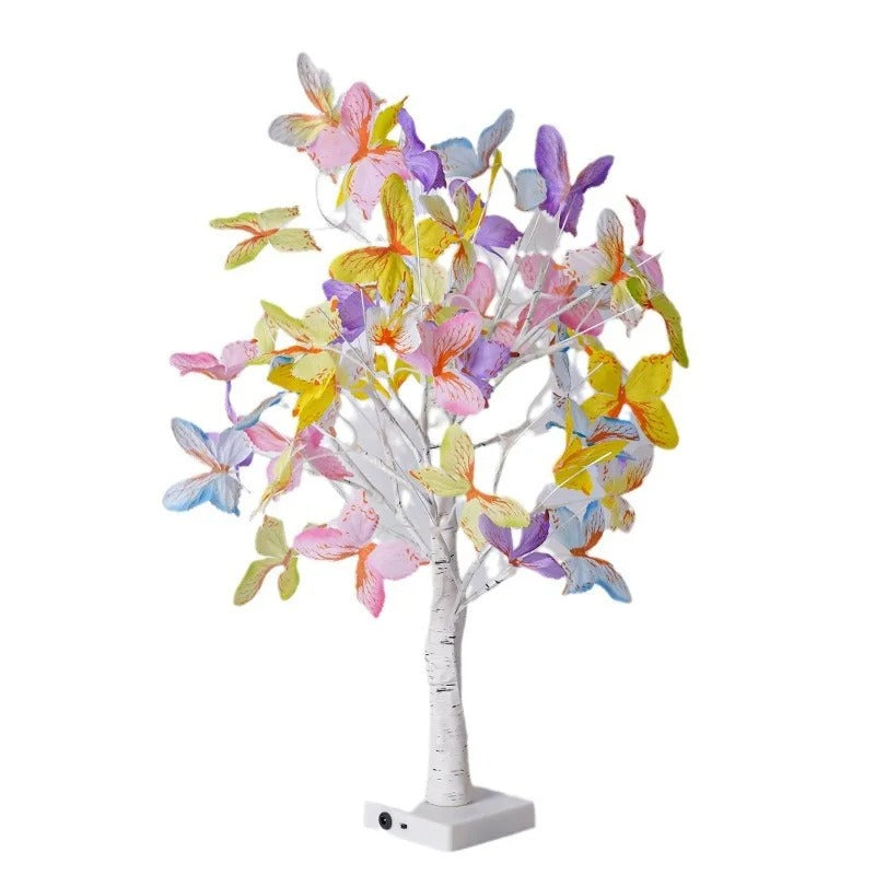 Künstlicher Bonsai-Baum mit Lichtern