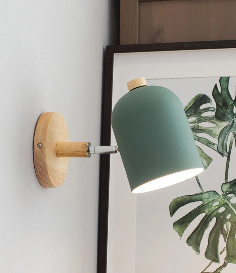 LumoLight - Scandinavian Wall Hanging Lamp made of Wood
