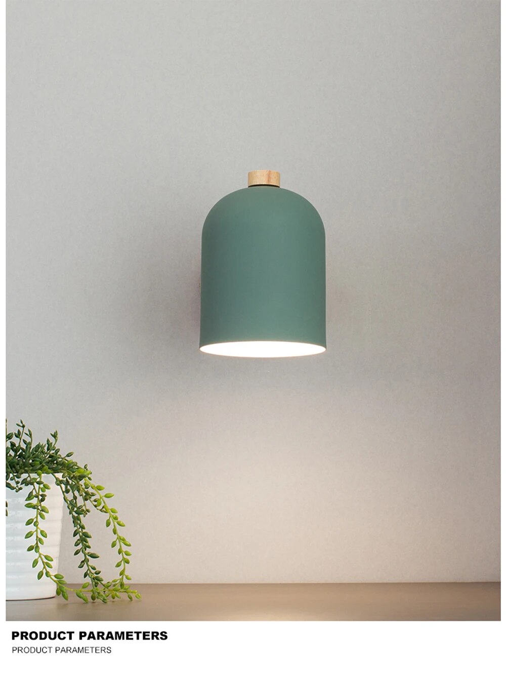 LumoLight - Scandinavian Wall Hanging Lamp made of Wood