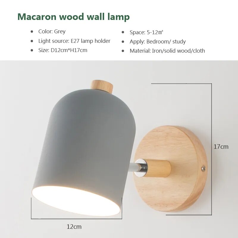 LumoLight - Scandinavian Wall Hanging Lamp made of Wood